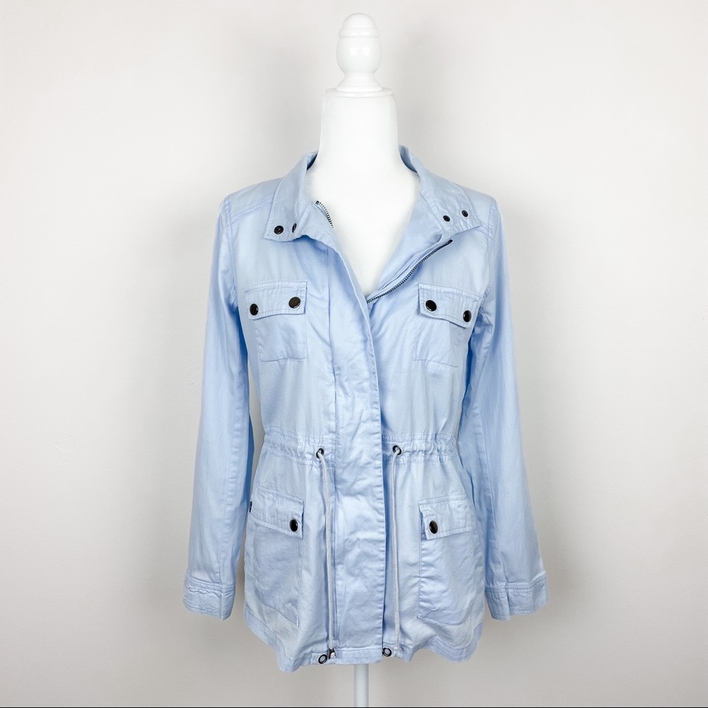 Fifty Street Blue Size Small Lightweight Anorak Jacket